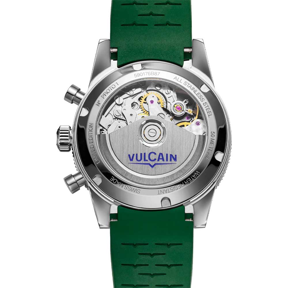 Vulcain Skindiver Chronograph GREEN 590176BK7.BHM286