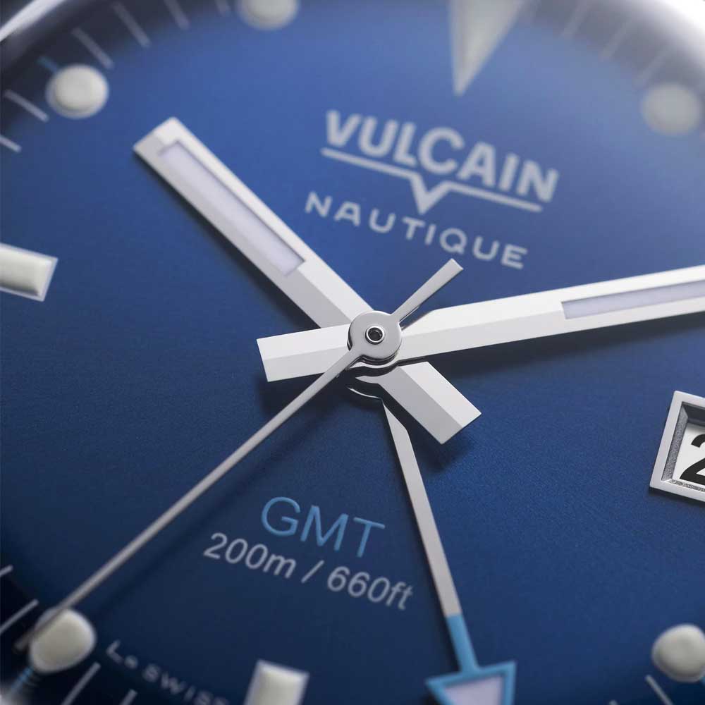 Vulcain Skindiver GMT - Blue 680174B37.BAR254