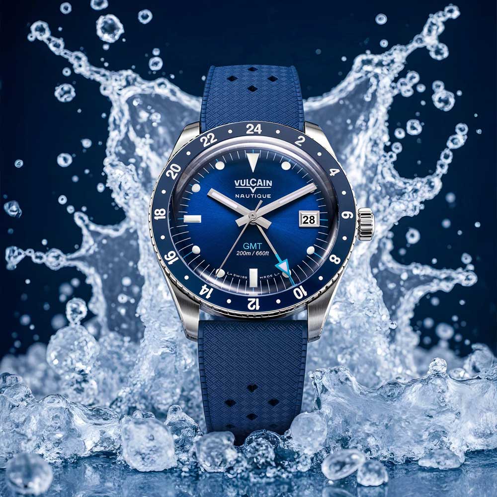 Vulcain Skindiver GMT - Blue 680174B37.BAR254