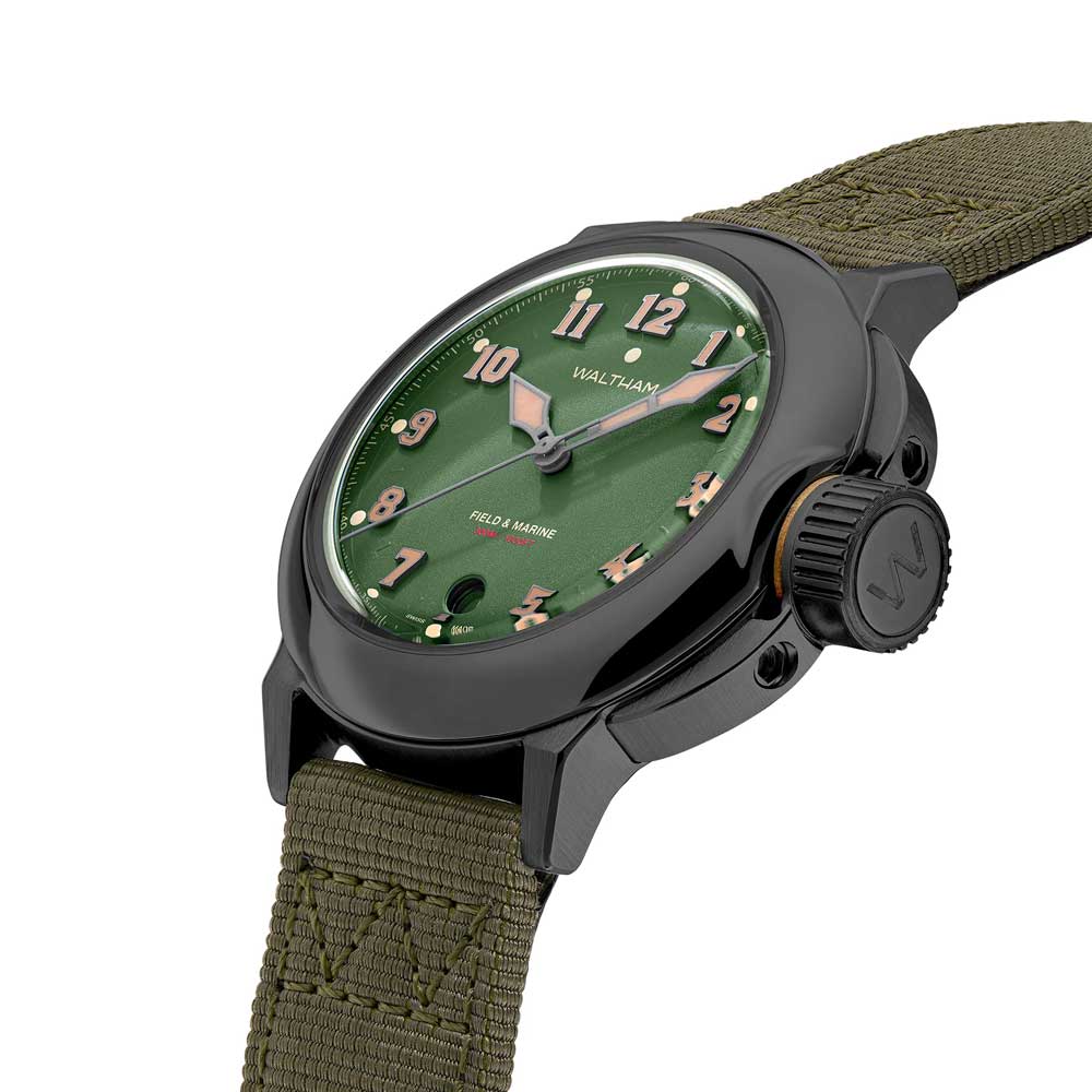 WALTHAM Field & Marine Gunmetal Military