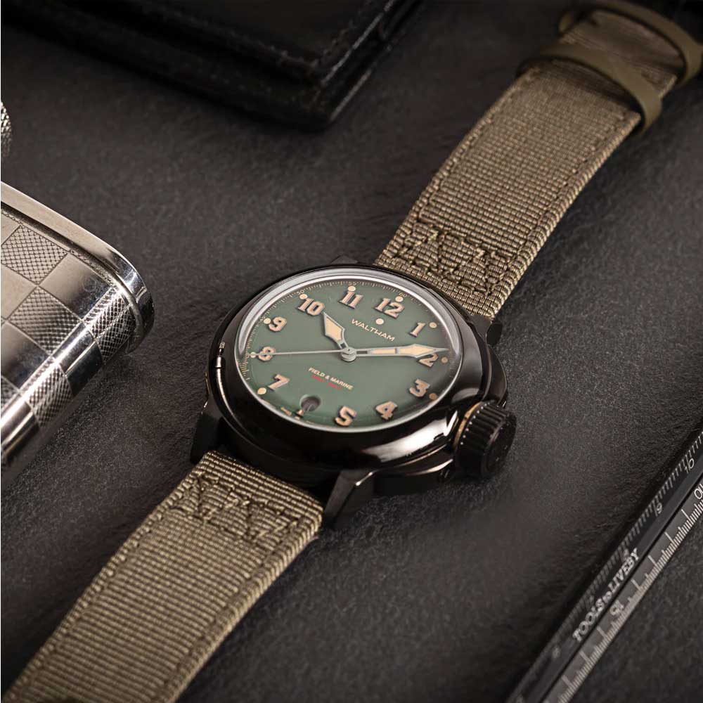 WALTHAM Field & Marine Gunmetal Military