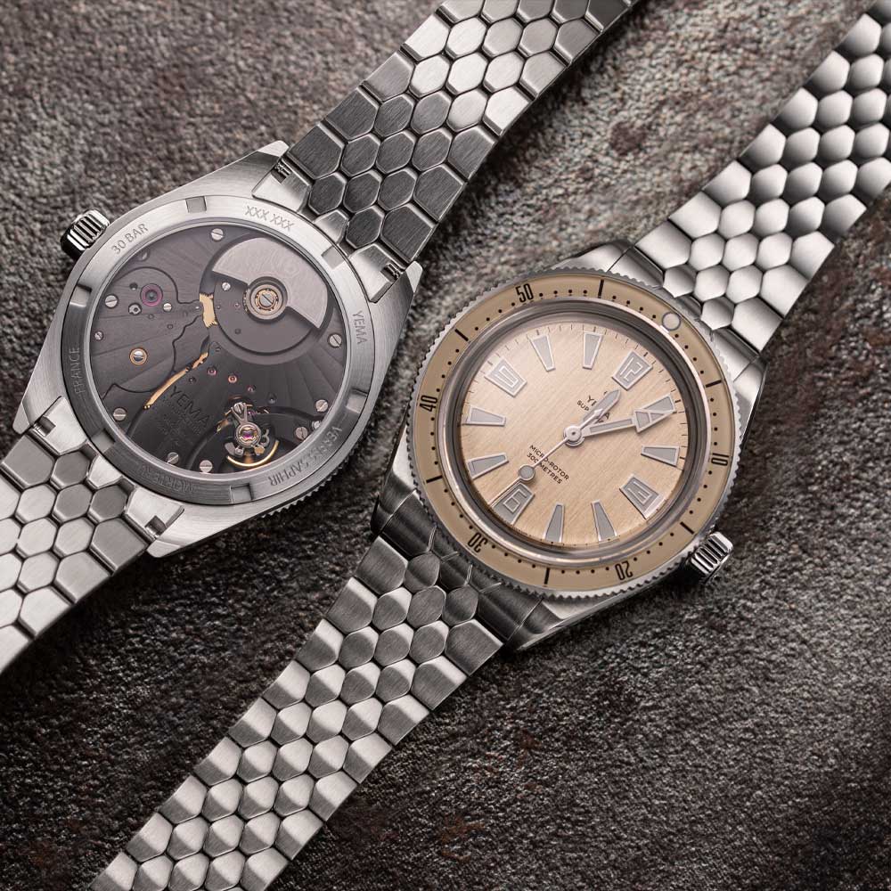 YEMA Skin Diver CMM.20 - Beige 12.25.20.33.SN.M3