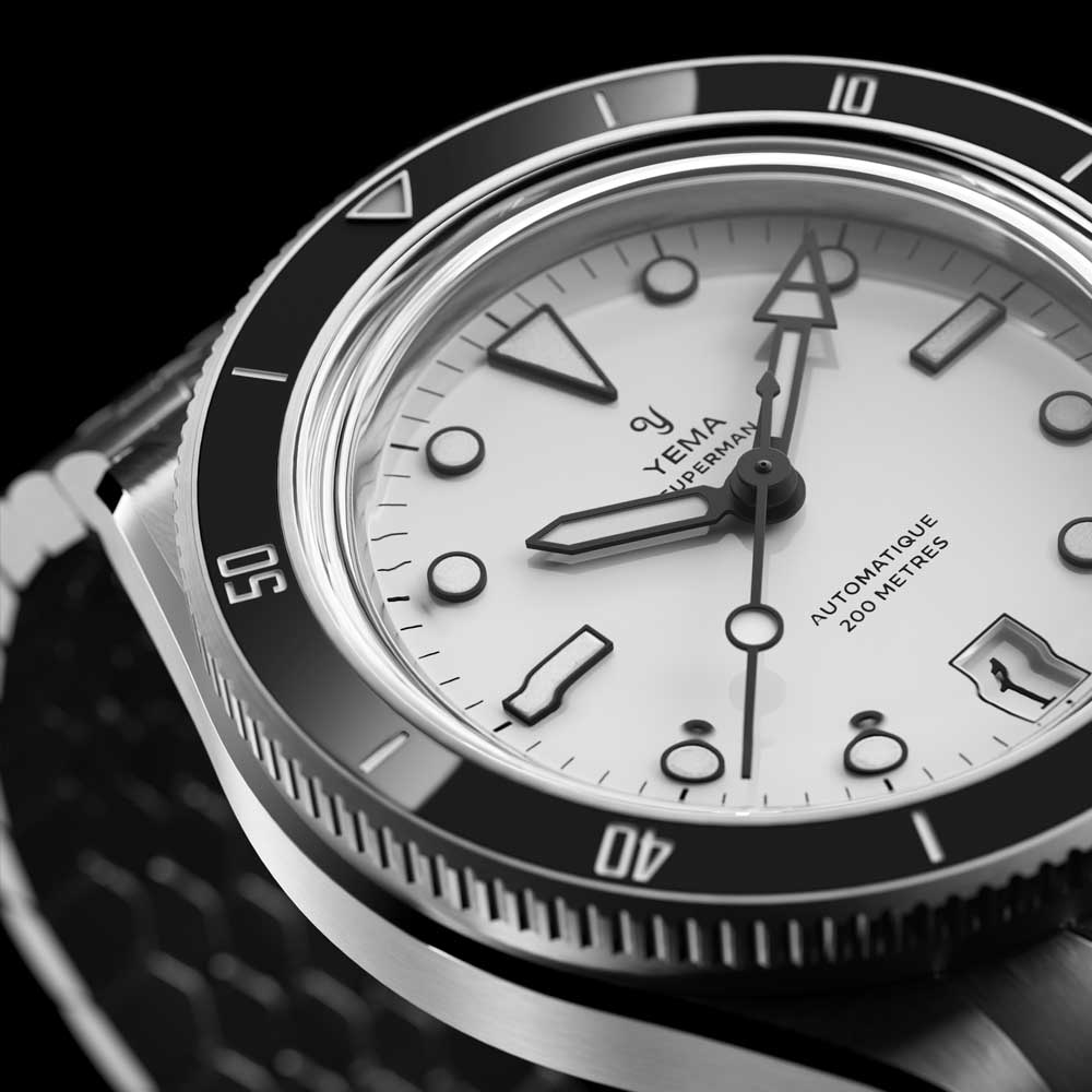 YEMA Superman DATO CMM.10 White Black