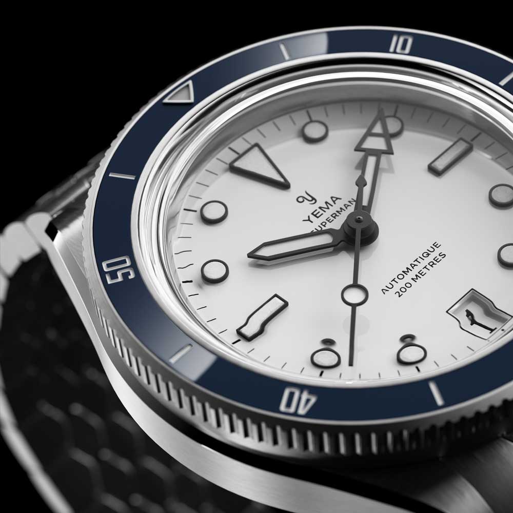 YEMA Superman DATO CMM.10 White Blue