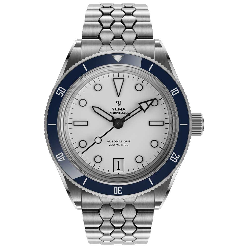 YEMA Superman DATO CMM.10 White Blue