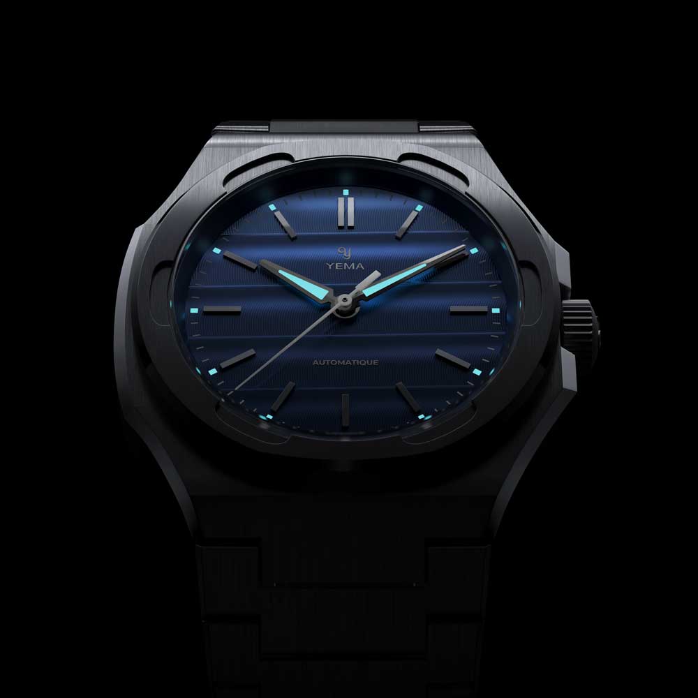 YEMA Wristmaster Traveller Blue