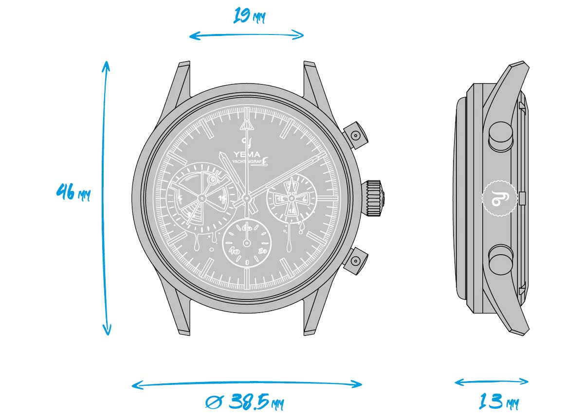 YEMA x seconde/seconde/ Yachtingraff YMHF1588-ATPS
