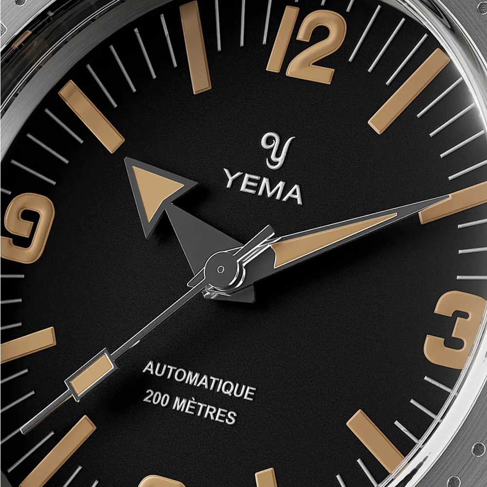 Yema Diver Schwarz YDIV25-AMS