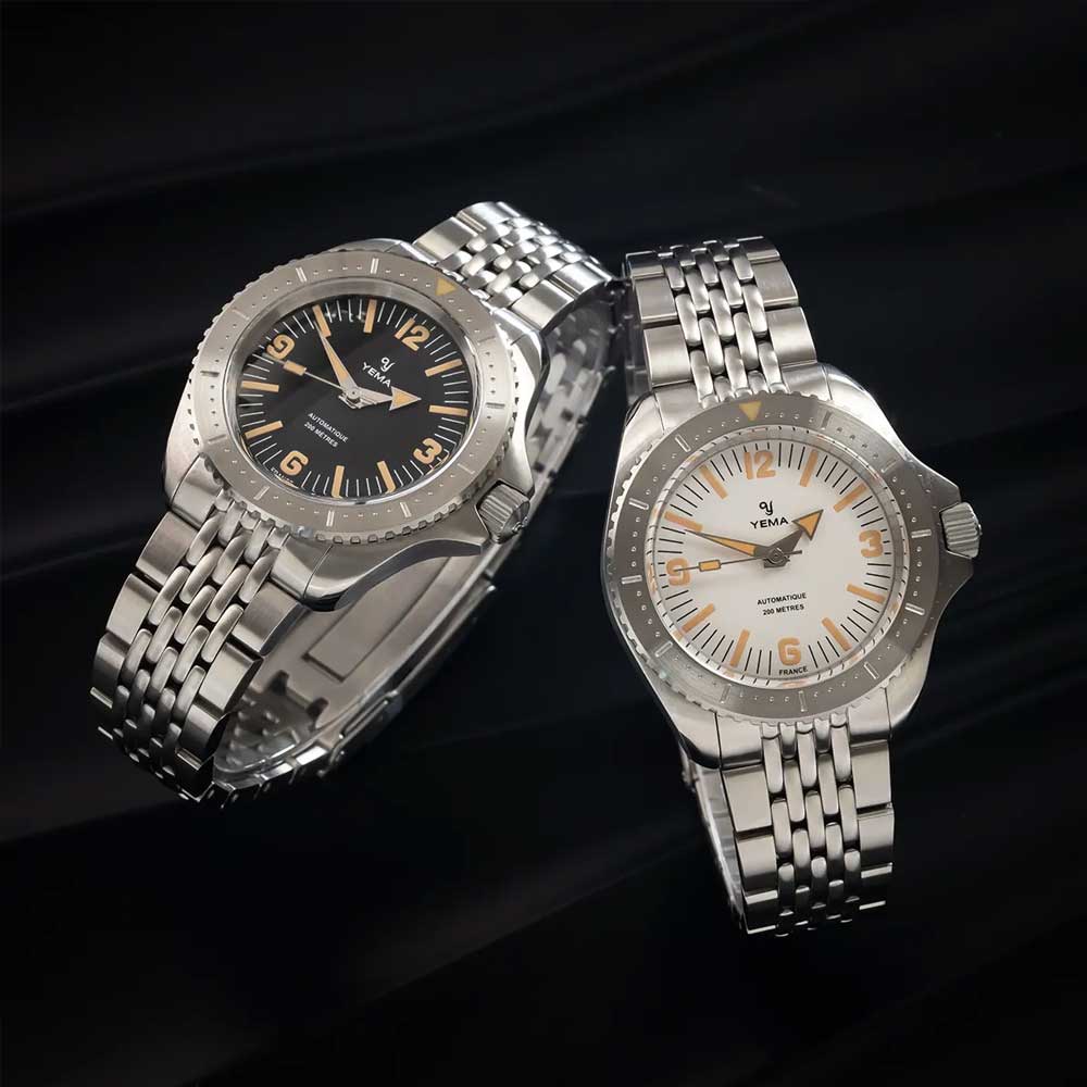 Yema Diver Schwarz YDIV25-AMS