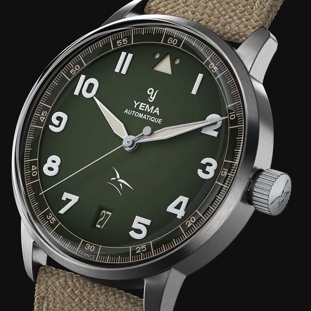 Yema Flygraf Flieger AAE Grün YFLY24AA-ZES