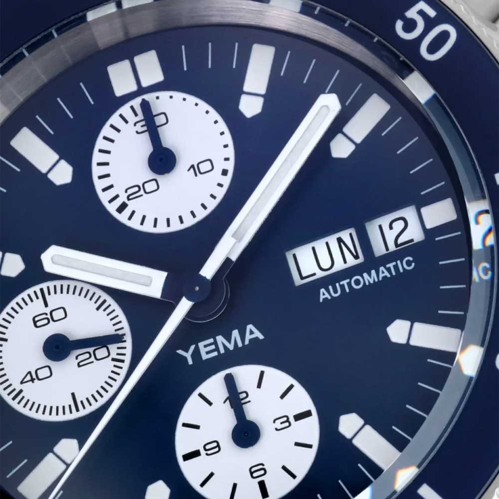 Yema Navygraf Chrono Blau YNAV22CH