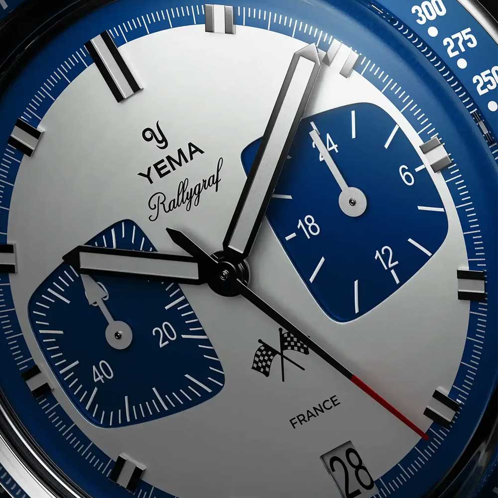 Yema Rallygraf Meca Quartz Blau YMHF1580