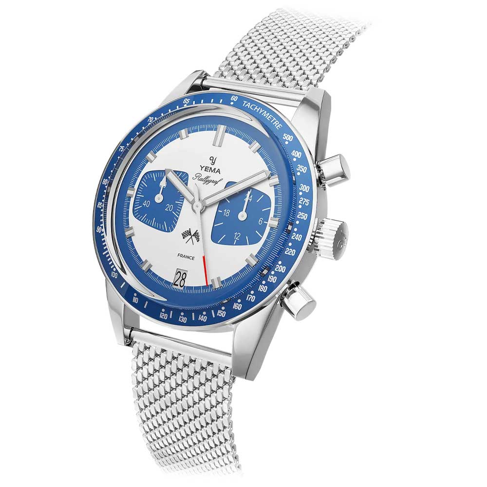 Yema Rallygraf Meca Quartz Blau YMHF1580