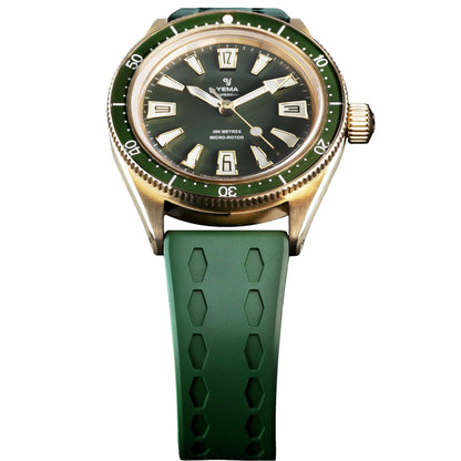 Yema SKIN DIVER SLIM BRONZE CMM.20 Green