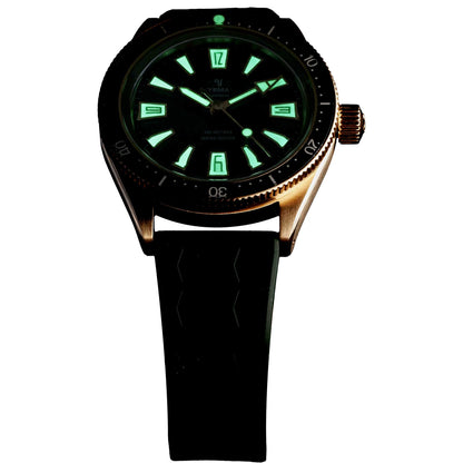 Yema SKIN DIVER SLIM BRONZE CMM.20 Green