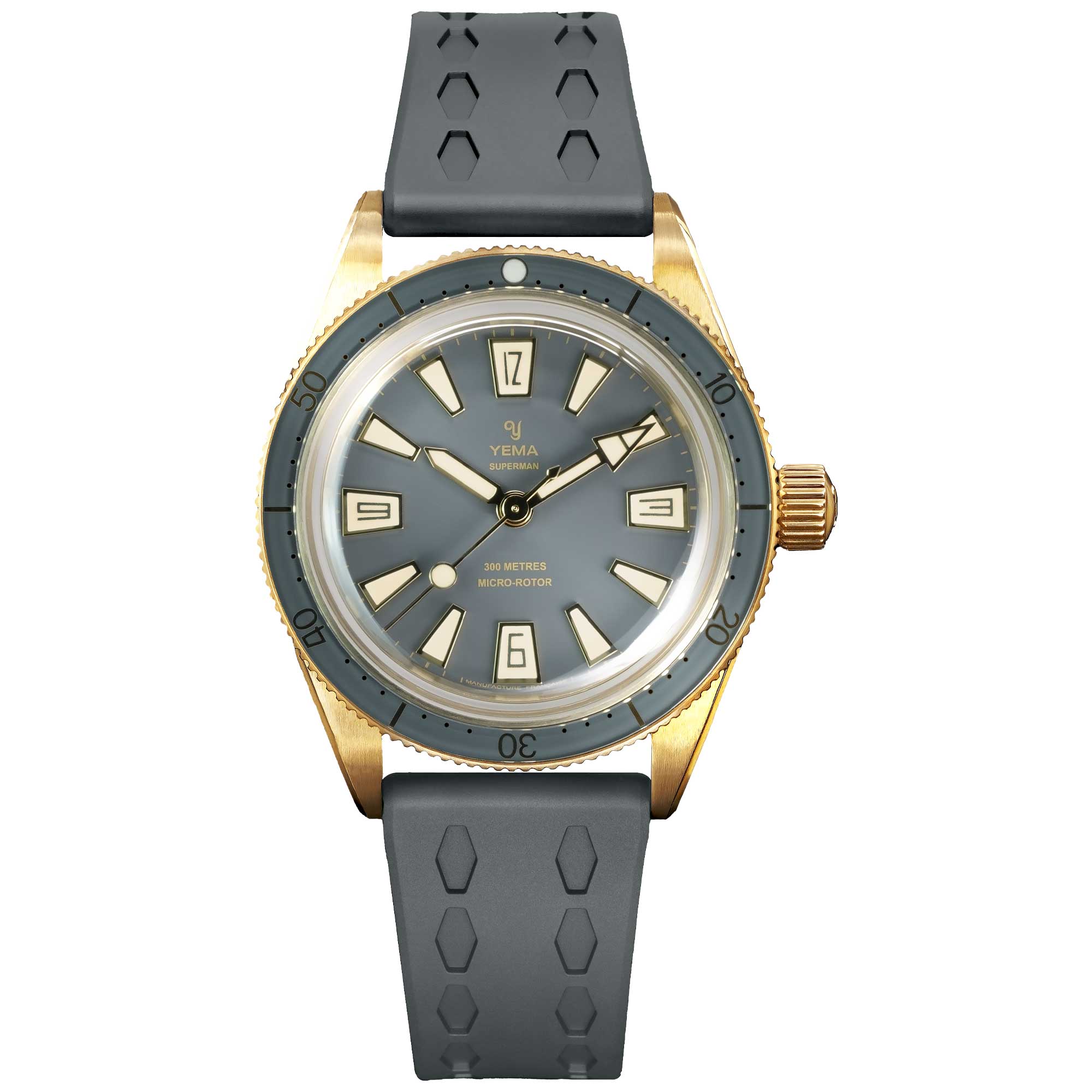 Yema SKIN DIVER SLIM BRONZE CMM.20 Grey