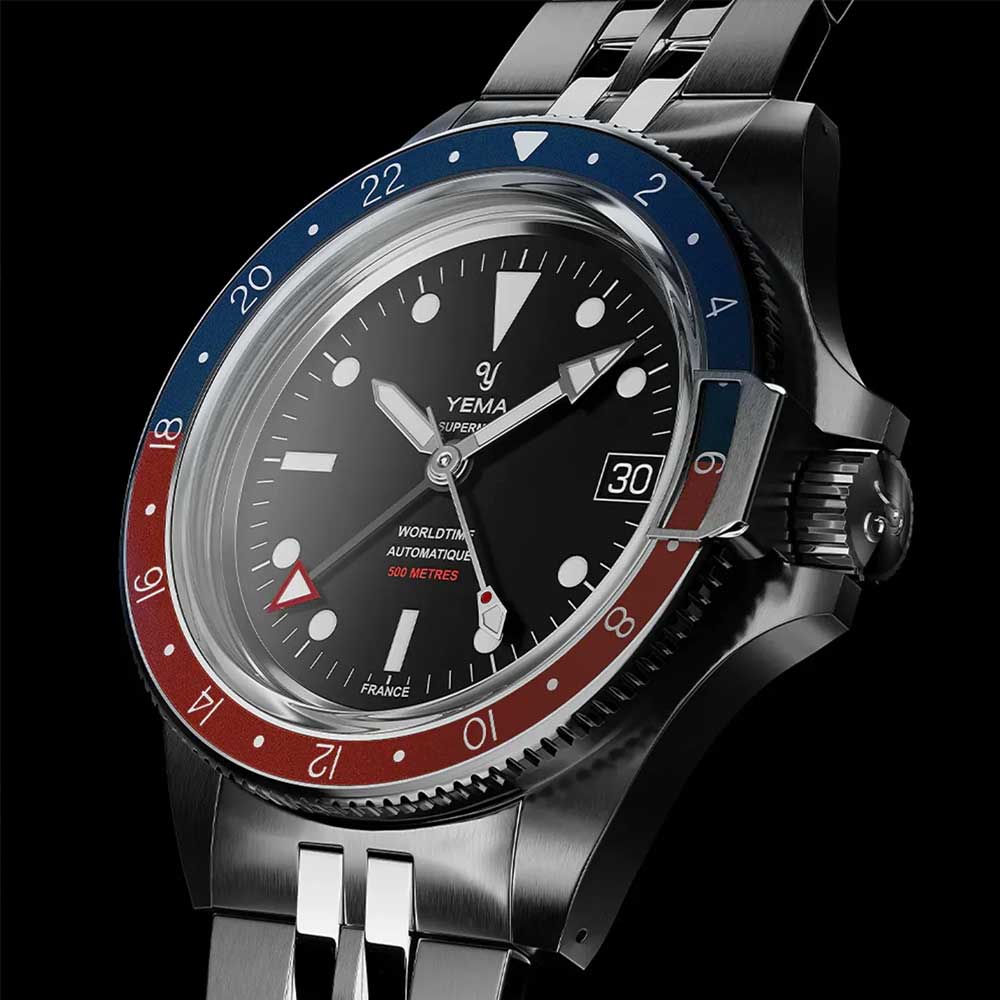 YEMA Superman 500 GMT Pepsi Schwarz YGMT22B