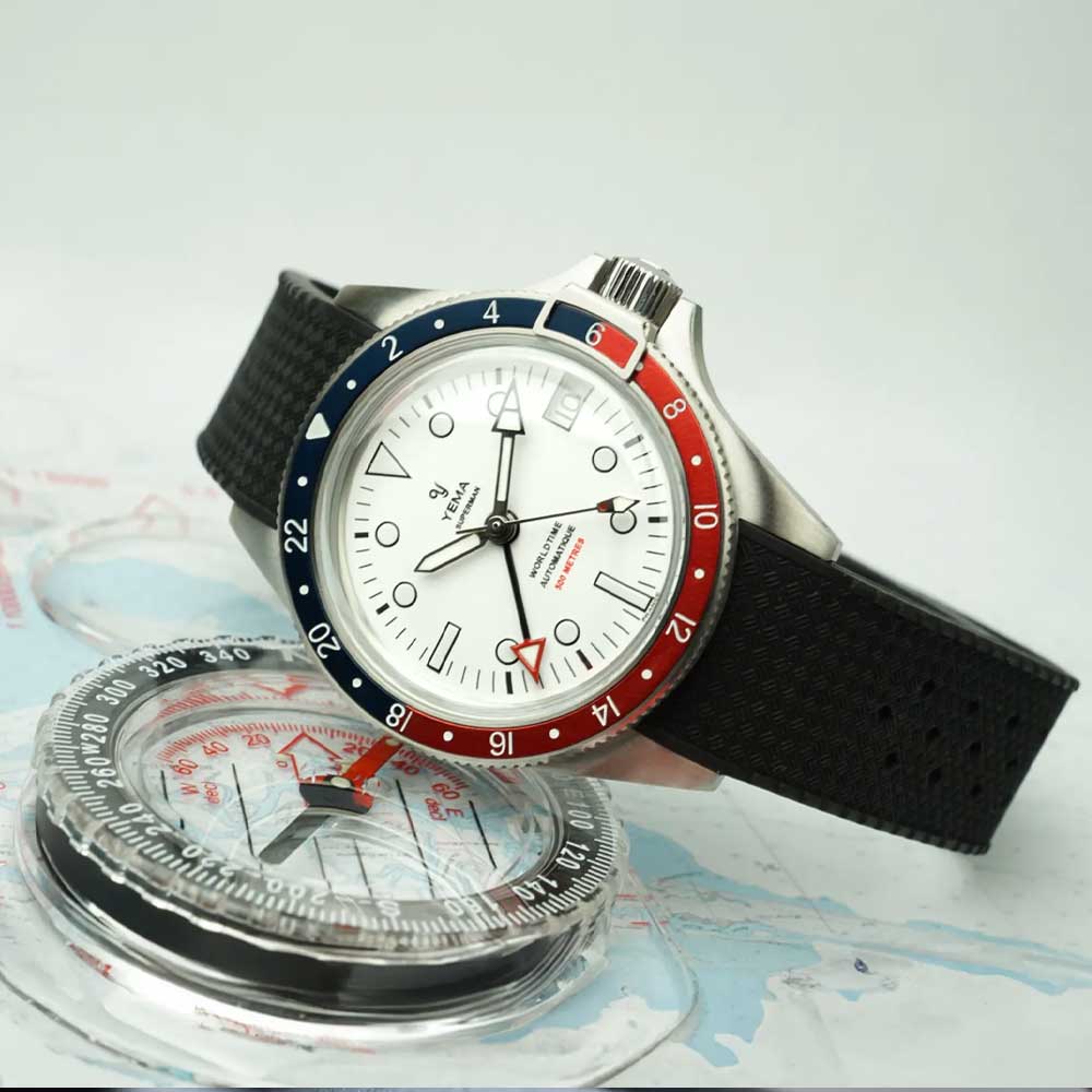 YEMA Superman 500 GMT Pepsi Schwarz YGMT22B