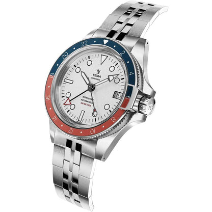 Yema Superman 500 GMT Pepsi Weiß YGMT24B