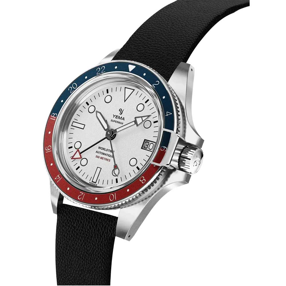 Yema Superman 500 GMT Pepsi Weiß YGMT24B