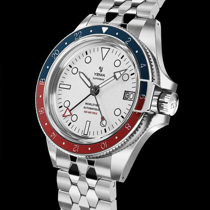 Yema Superman 500 GMT Pepsi Weiß YGMT24B