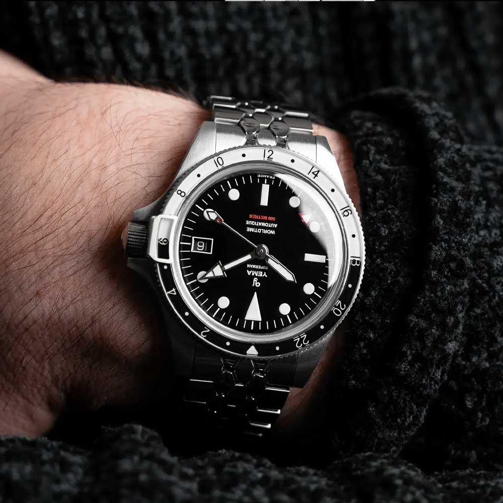 YEMA Superman 500 GMT Weiß YGMT24A