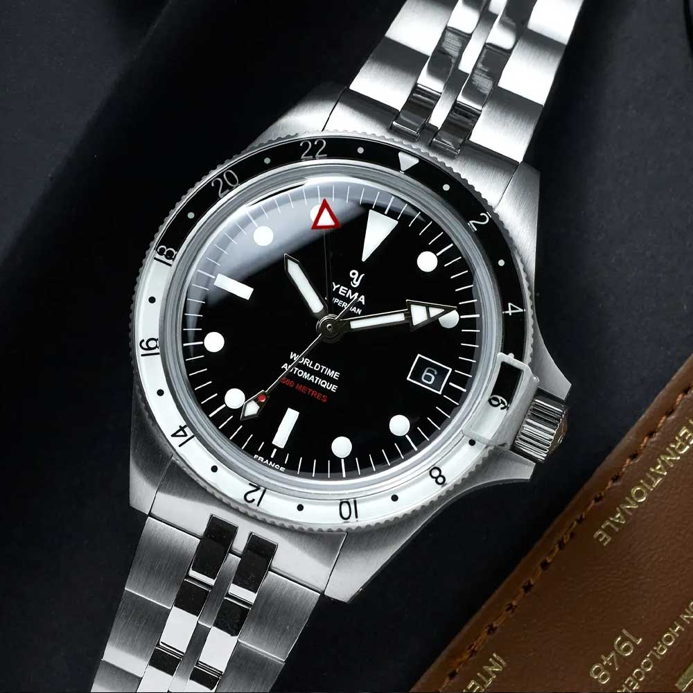 YEMA Superman 500 GMT Weiß YGMT24A