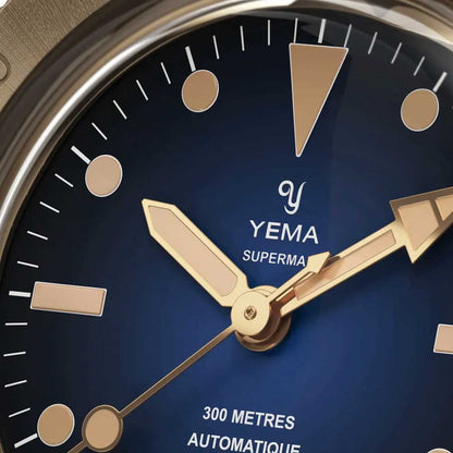 Yema Superman Bronze Blau Limited Edition CMM.10 11.13.35.ZN