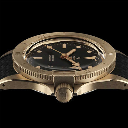 Yema Superman Bronze Schwarz Limited Edition CMM.10 11.13.36.ZN