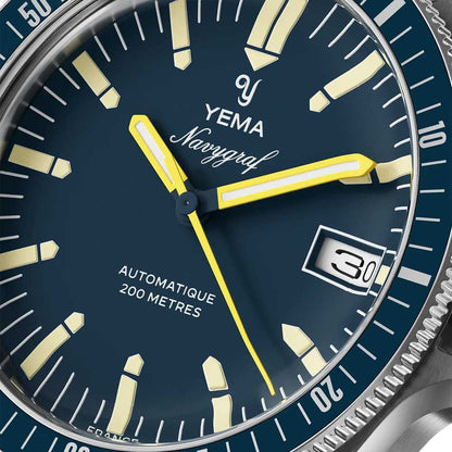 Yema Urban Navygraf Heritage Blau YNAV25-GM