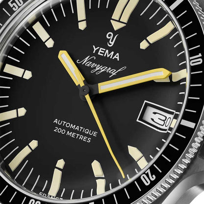 Yema Urban Navygraf Heritage Schwarz YNAV25-AM