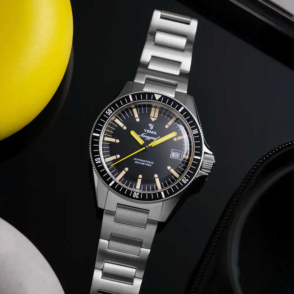 Yema Urban Navygraf Heritage Schwarz YNAV25-AM