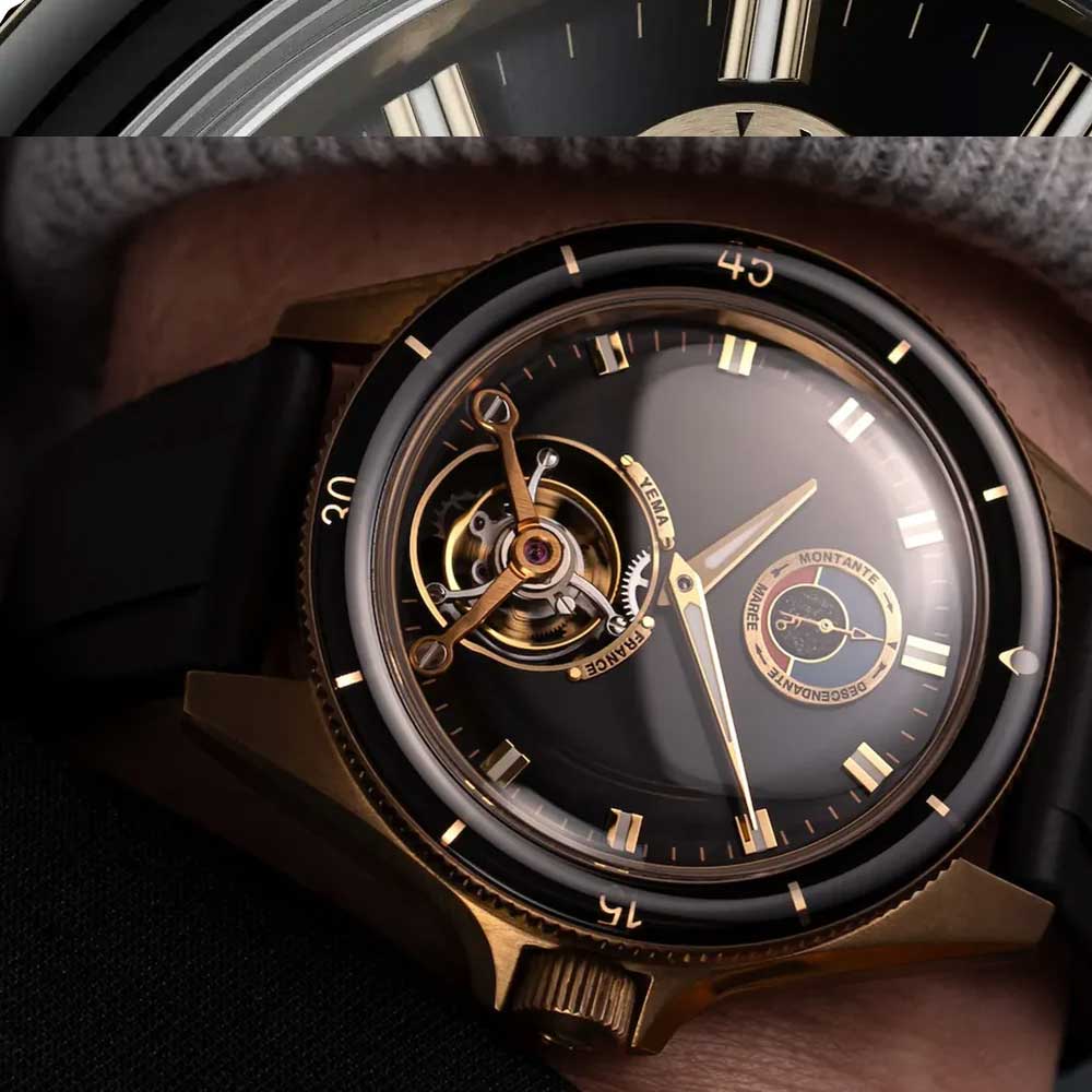 Yema Yachtingraf Bronze Tourbillon 37.33.66.ZN.U6