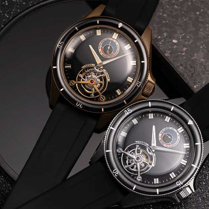 YEMA Yachtingraf Stahl Tourbillon