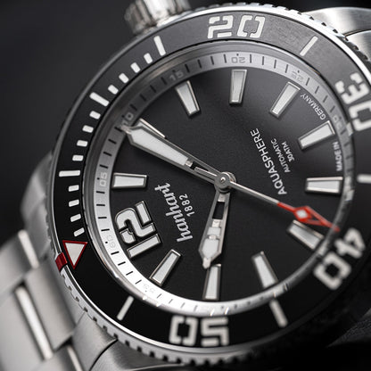 Hanhart AQUASPHERE Matte Black, 42mm, Stimmungsbild
