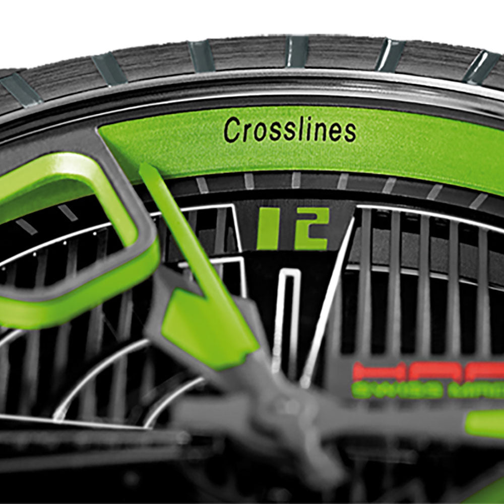 Hartig Timepieces Crosslines GREEN Prototyp