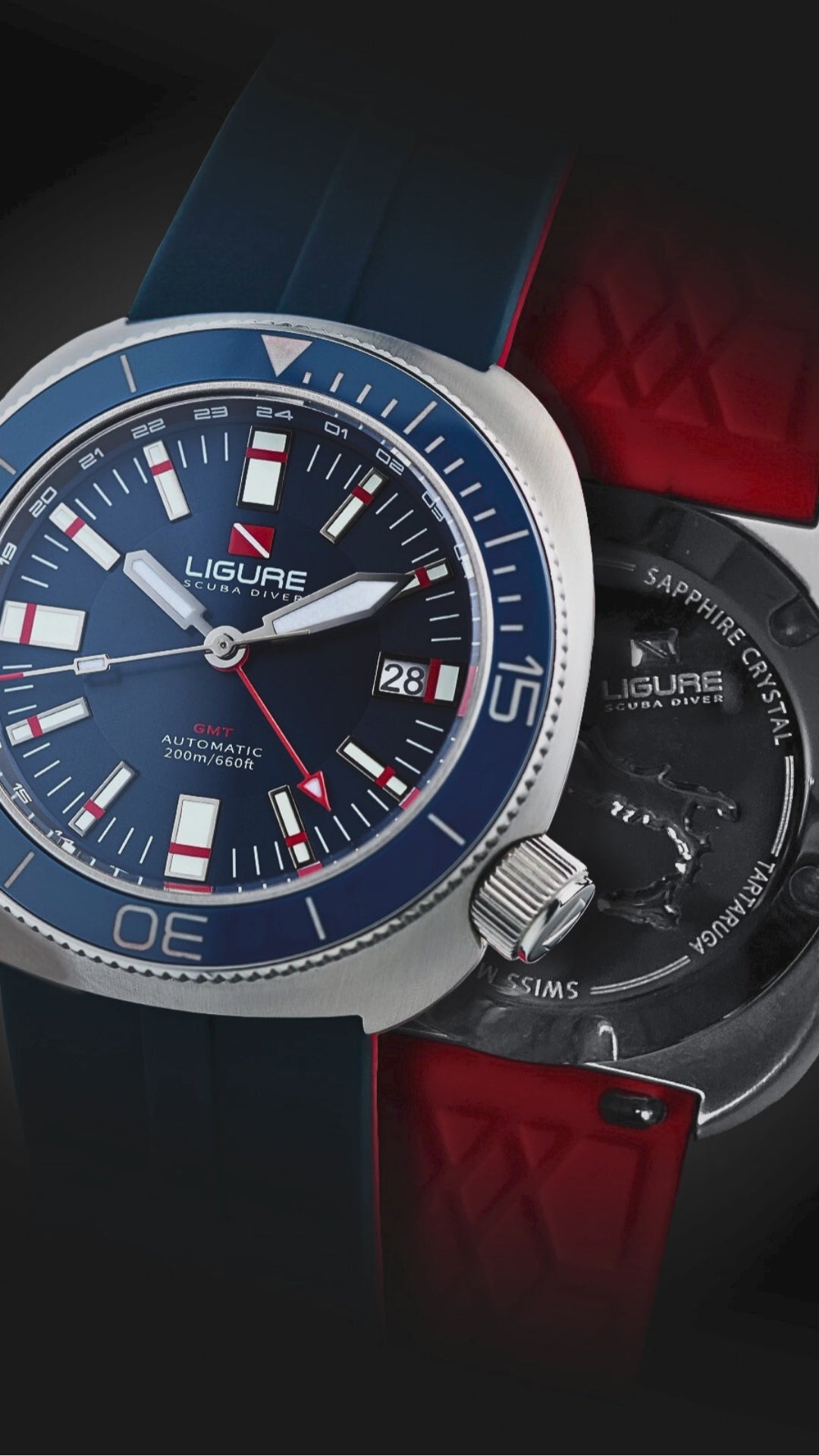 Video laden: Ligure Founders Edition GMT LWT21007