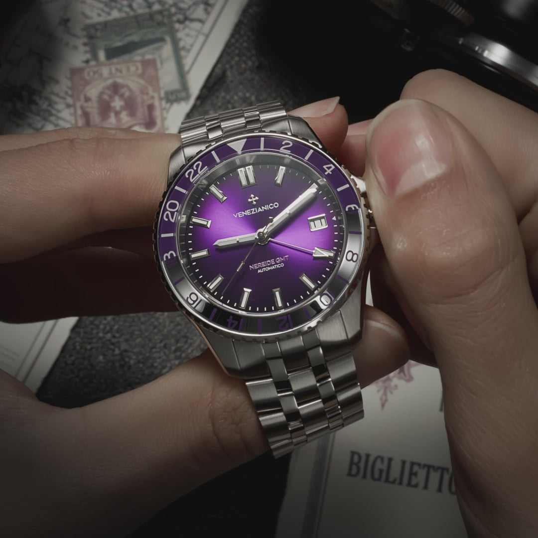 New Venezianico Nereide GMT Ceratung™ 4521500S – WATCHDAVID.SHOP