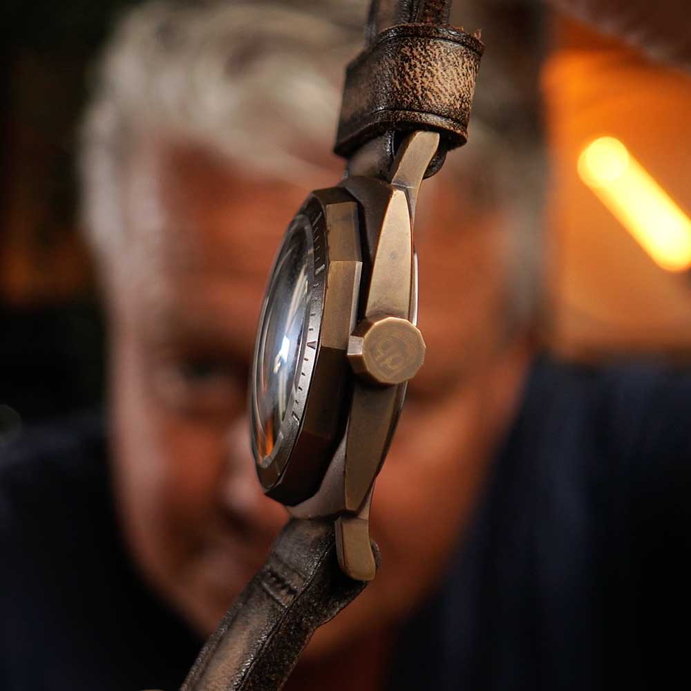 Vintage VDB C21 Bronze Historical Taucheruhr