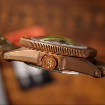 Vintage VDB E23 Special Bronze Fotouhr