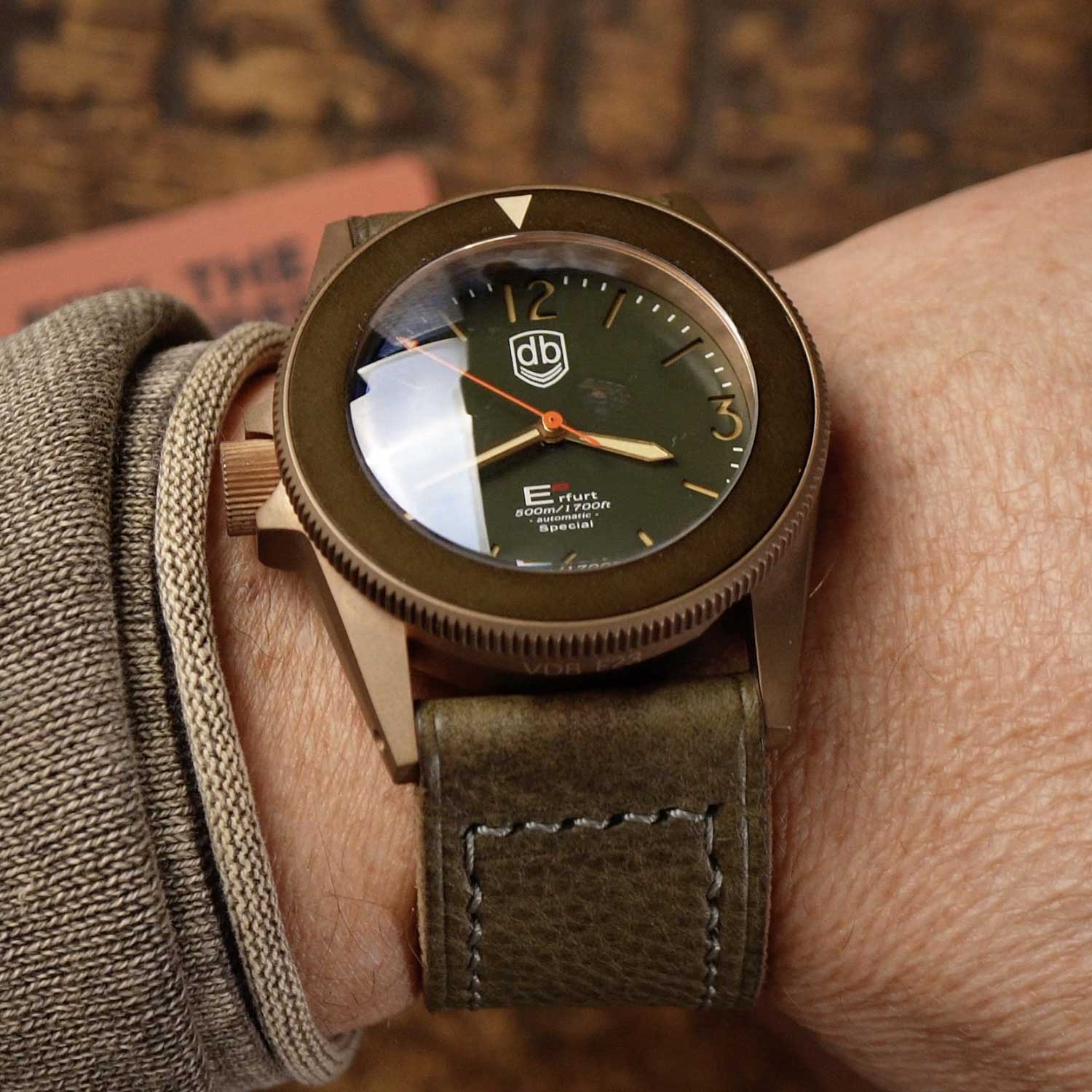 Vintage VDB E23 Special Bronze Fotouhr