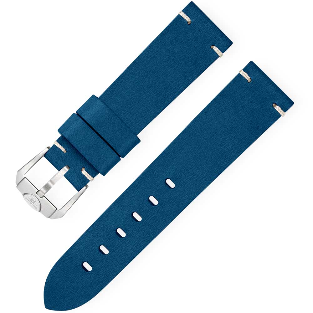 Squale Lederband dunkelblau 20mm CINCUOBLUE